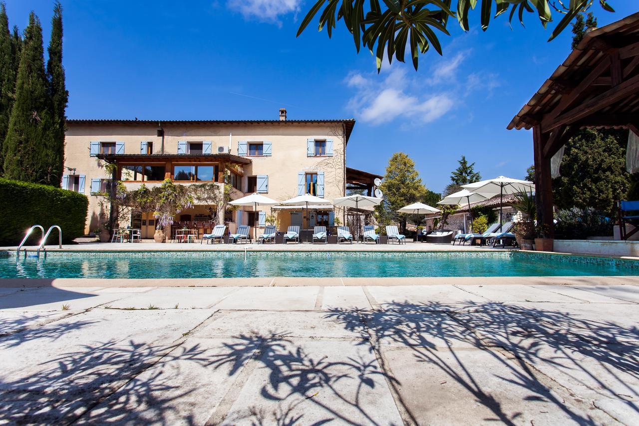 Le Mas Shabanou Bed and Breakfast Roquefort-les-Pins Exteriör bild